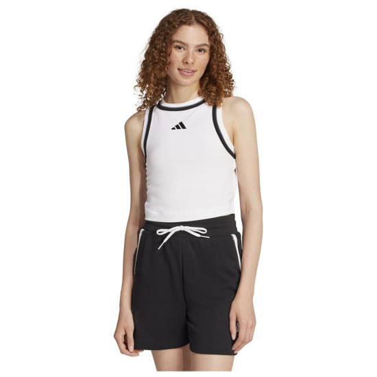 Adidas Γυναικεία αμάνικη μπλούζα Essentials Color-Pop Cotton Crop Tank Top
